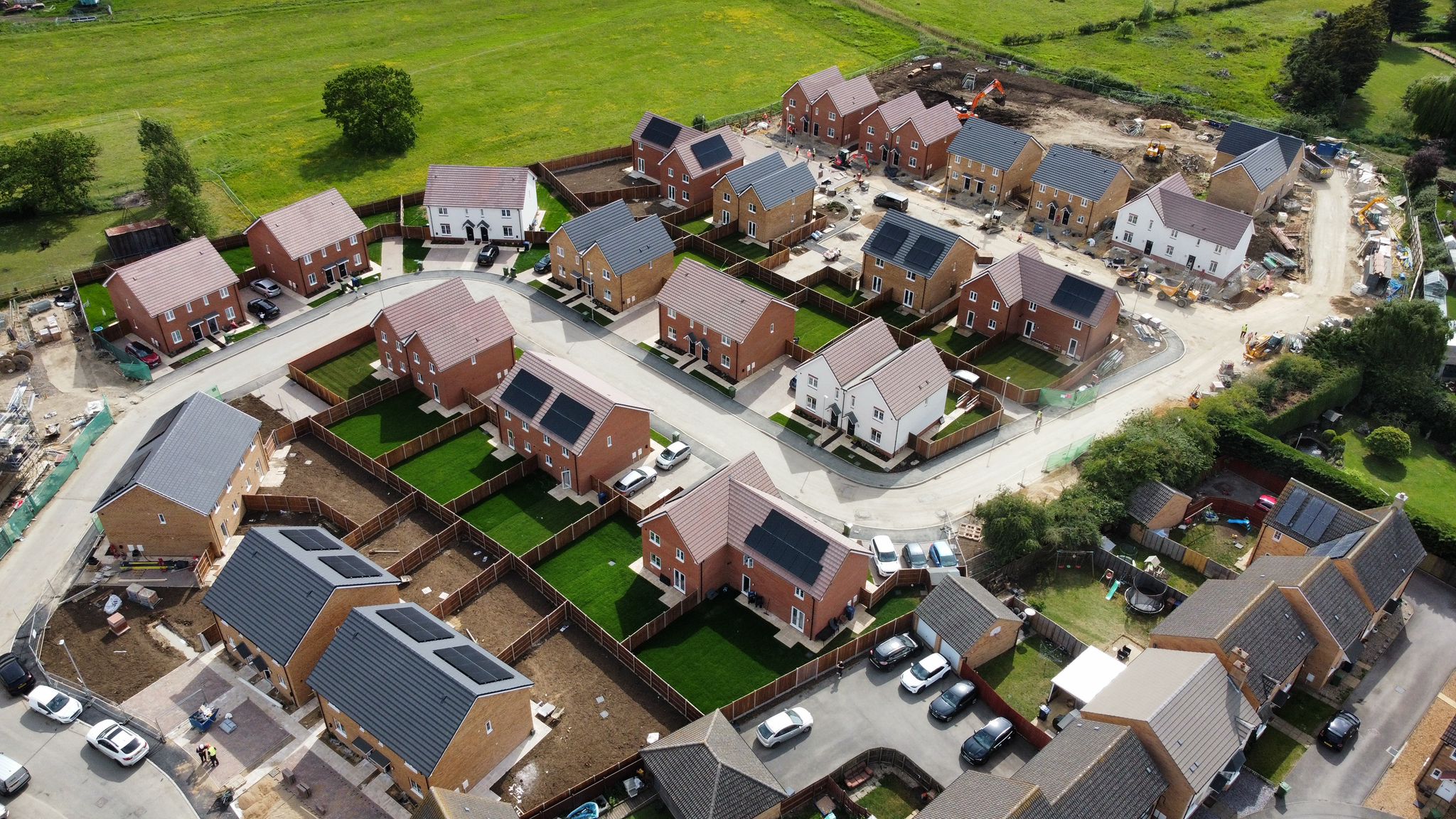 Fairbairn Way, Chatteris Drone Shot 2026