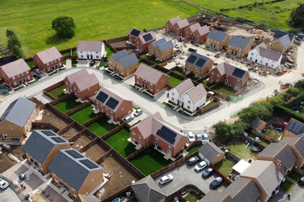 Fairbairn Way, Chatteris Drone Shot 2026