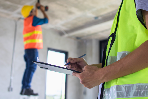 Worksite Stock Image