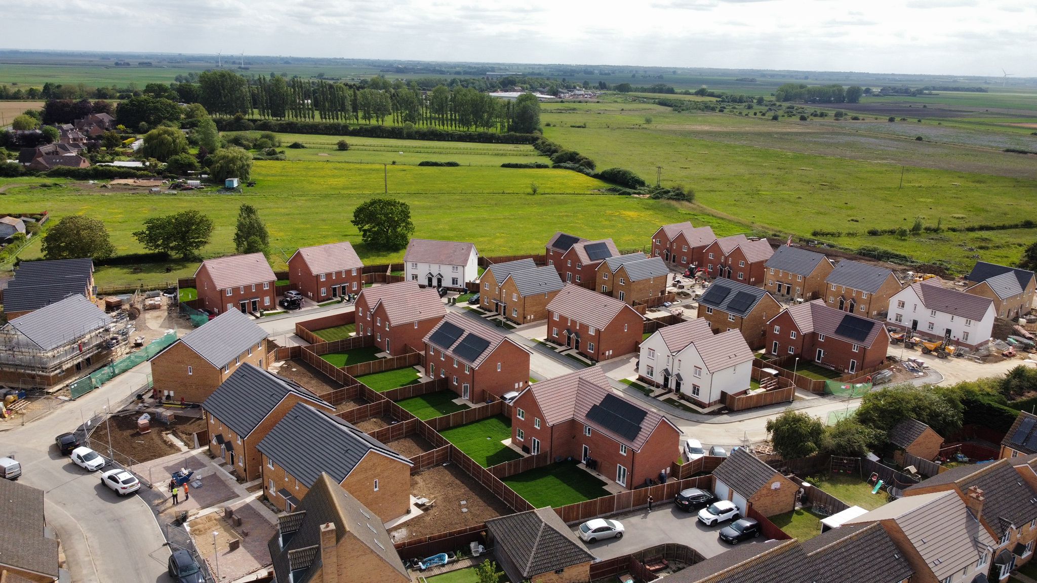 Fairbairn Way, Chatteris Drone Shot 3 2026